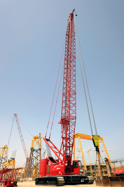 Lamprell adds second Manitowoc 999 crawler crane to support energy projects